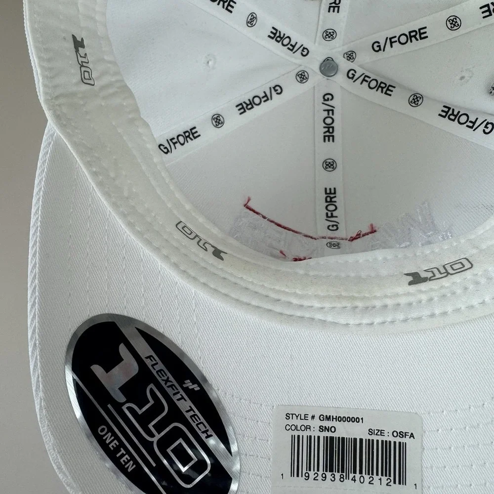 NEW G/Fore Hat Robert Trent Jones Golf Club SnapBack Walker/White‎ 24